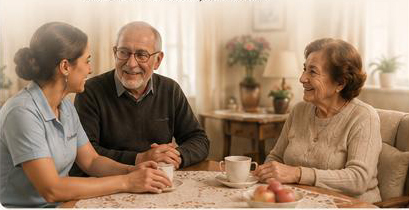 Caregiver with Senior
